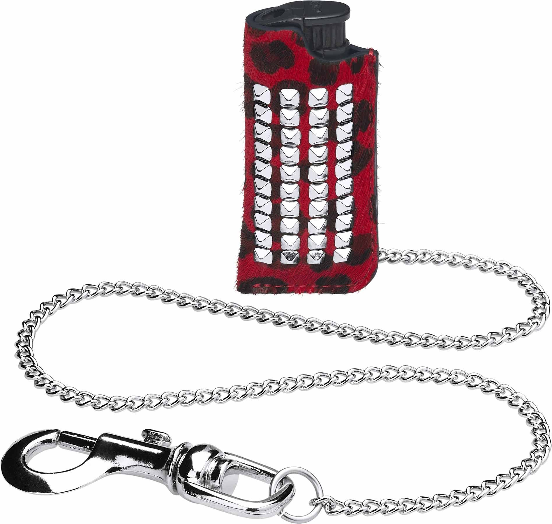 Studded Leather Lighter Holder view 3